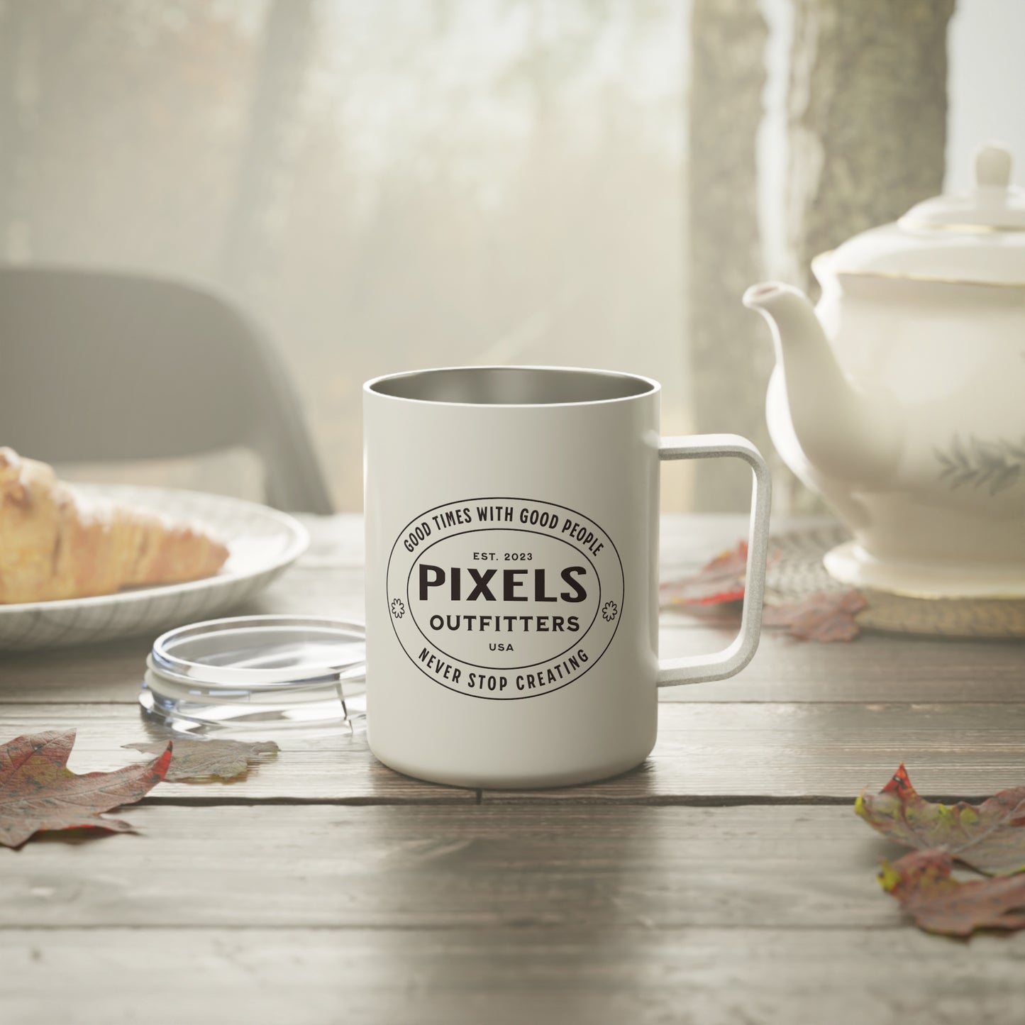INSULATED COFFEE MUG, 10oz