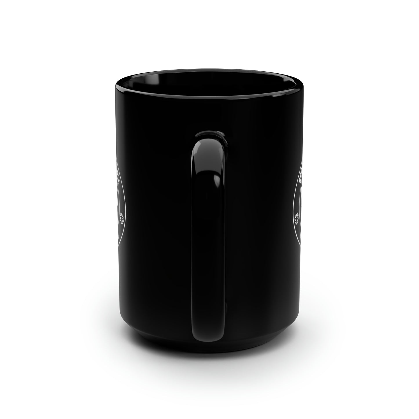 BLACK MUG, 15oz