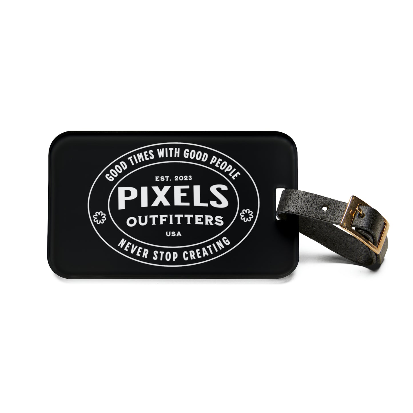 PIXELS OUTFITTERS LUGGAGE TAG