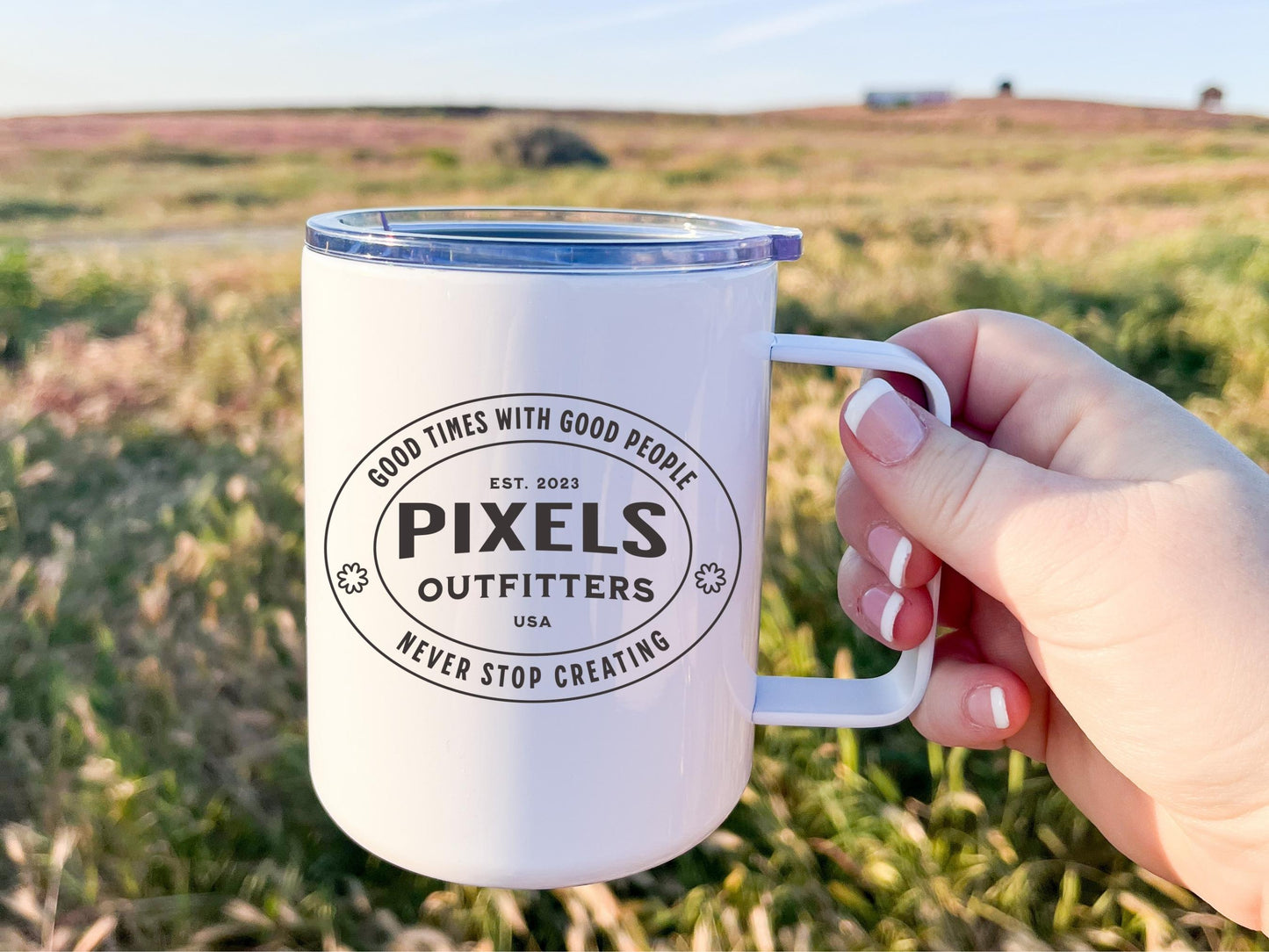 INSULATED COFFEE MUG, 10oz