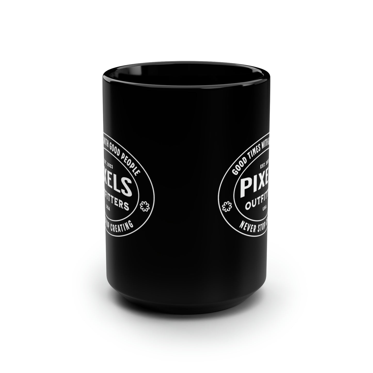 BLACK MUG, 15oz