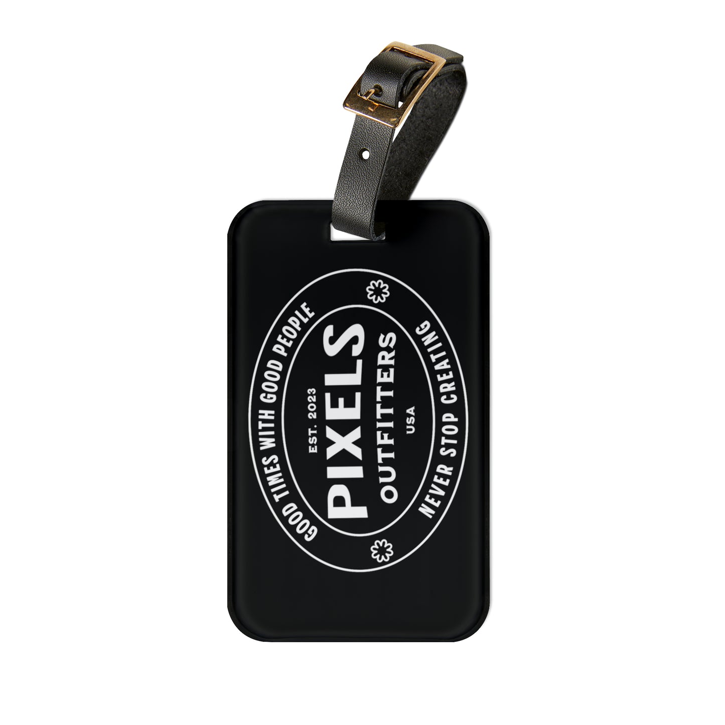PIXELS OUTFITTERS LUGGAGE TAG