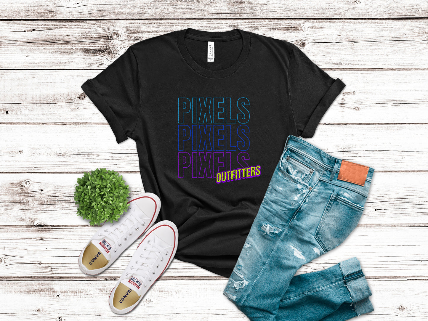 PIXELS PIXELS PIXELS OUTFITTER