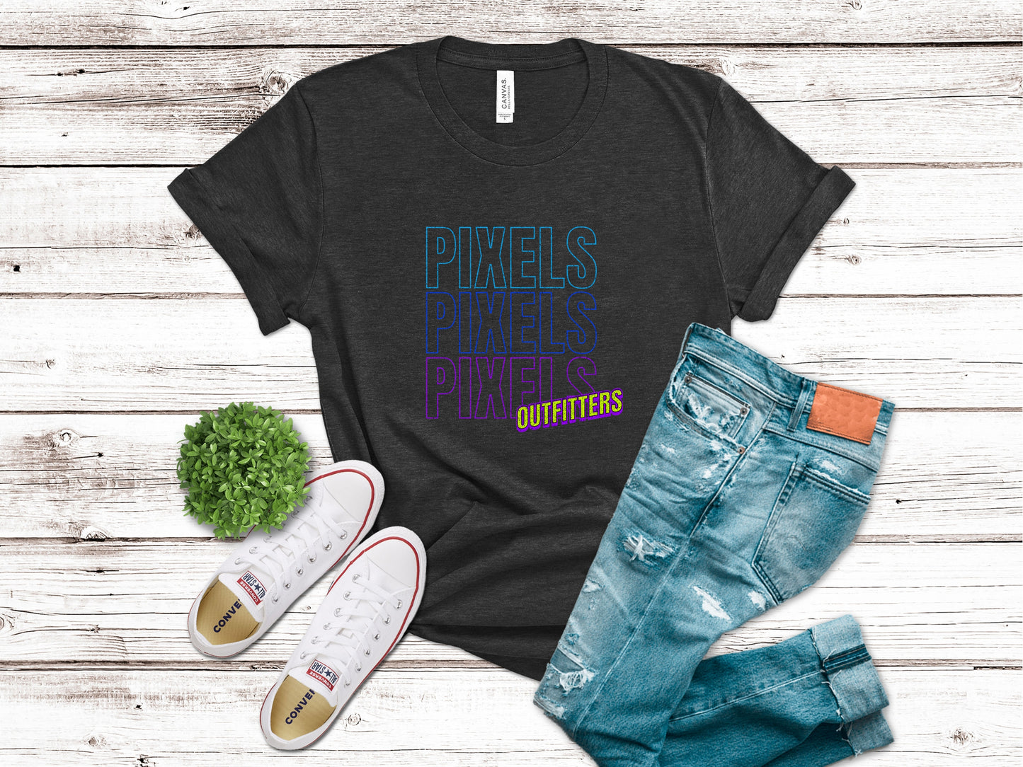 PIXELS PIXELS PIXELS OUTFITTER