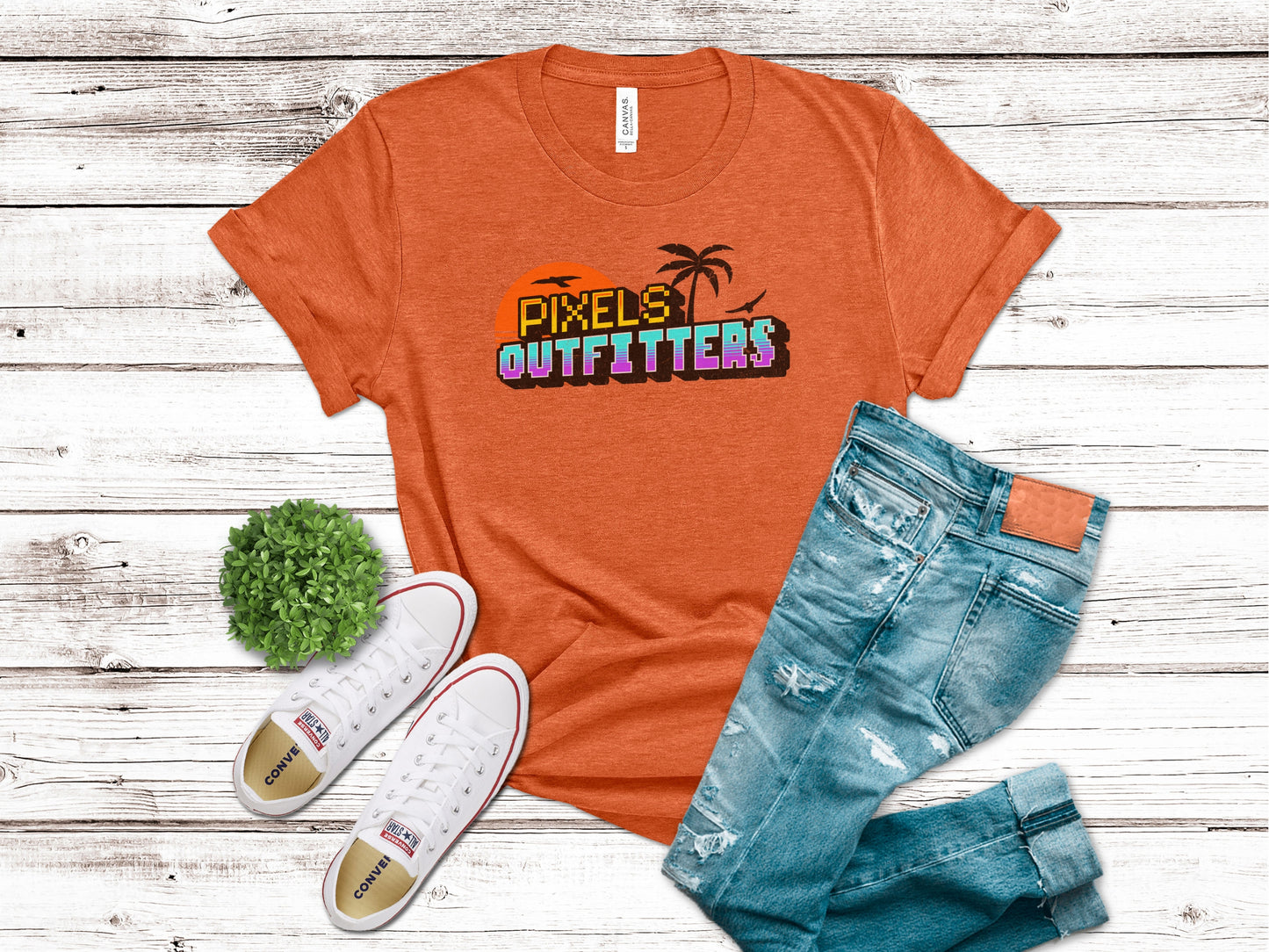 PIXELS OUTFITTERS PALM TREES